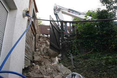 wo ist die Treppe?