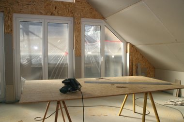 mehr Platz zum Arbeiten