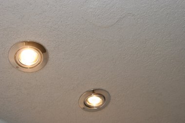 Rauputz an der Decke