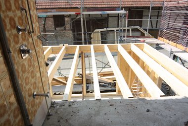 Decke zum 2nd floor