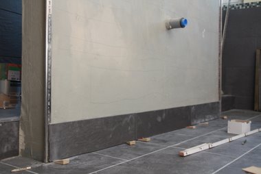 Trennwand Trennwand für Dusche und Waschbecken
