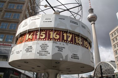 Weltzeituhr Weltzeituhr am Alex