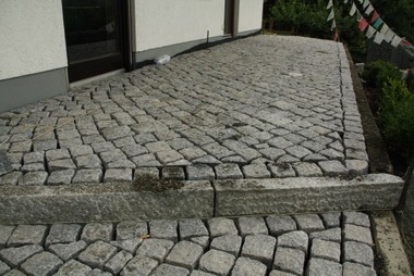 Terrasse fertig