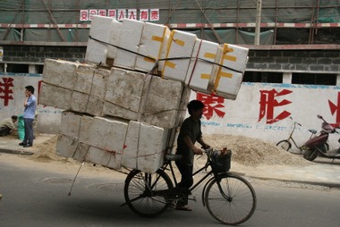 Fahrradtransporter - Guangzhou, VR China