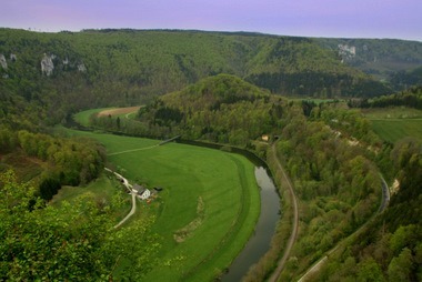 Umlaufberg - Donautal vom Eichfels aus