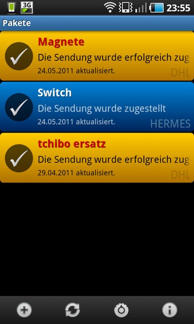 Pakete: Übersicht