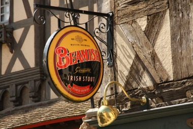 es gibt sogar einen Irish Pub