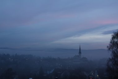 die Sonne ist angemeldet