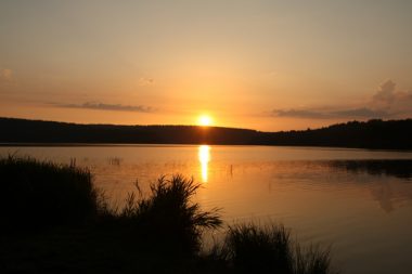 Sonnenuntergang am See