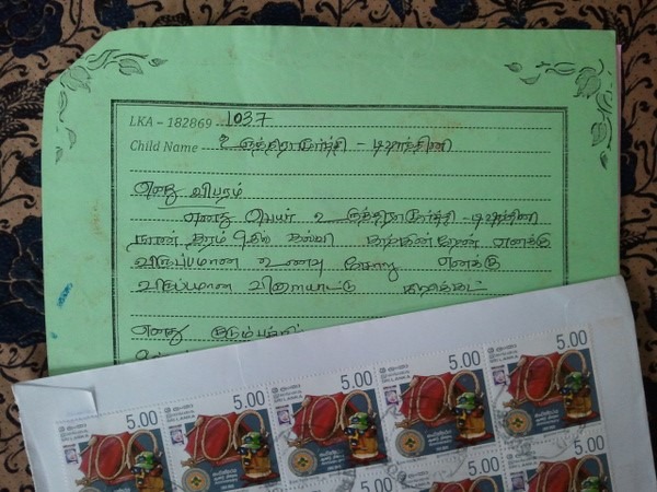 Post aus Sri Lanka