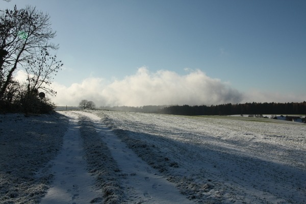 Schnee zu mir!