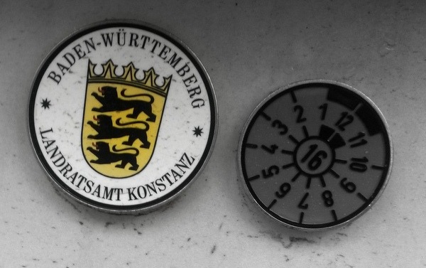 Plakette erteilt