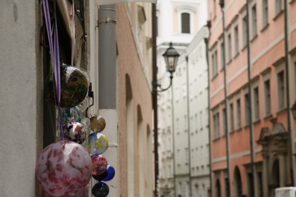 in den Straßen von Passau