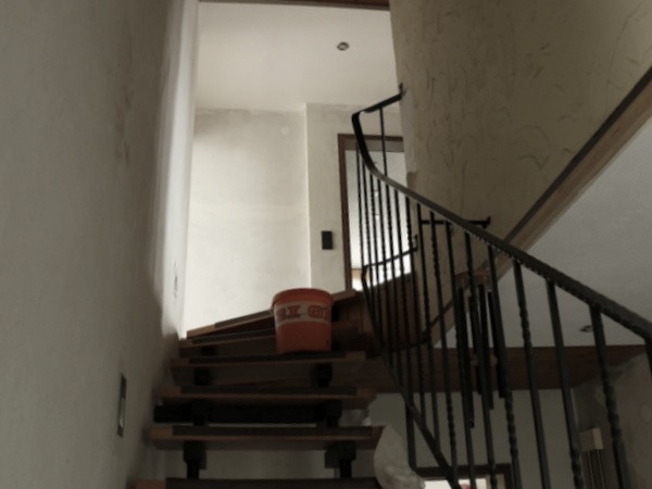 Treppenhausbaustelle