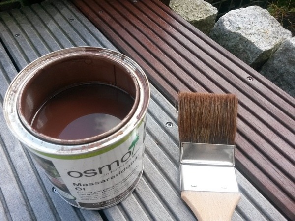 Terrassendielen ölen