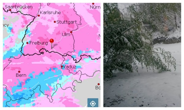 Schnee - kurz vor Jahresschluss