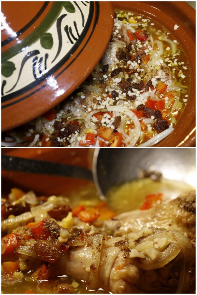 Tajine mit Huhn