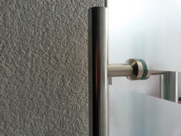 Rauputz im Treppenhaus