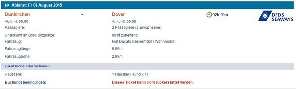 Dünkirchen - Dover
