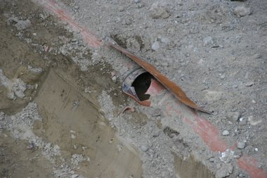 Abwasserleitung