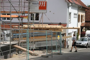 Das Bauholz kommt! Das Bauholz kommt!