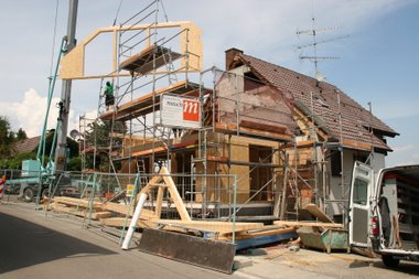 Fensterseite zur Straße