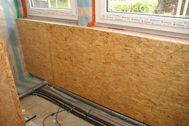 Wand in der Gaube Wand in der Gaube