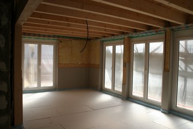 Vorbereitungen im Wohnzimmer Vorbereitungen im Wohnzimmer