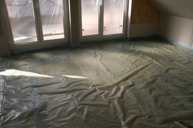 Folienunterlage im WiGa Folienunterlage im WiGa