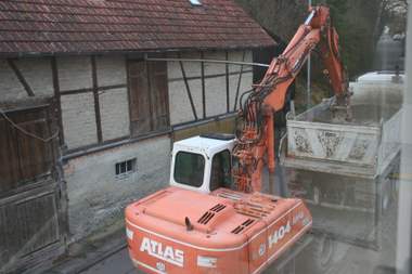 Baugrube auffüllen Baugrube auffüllen