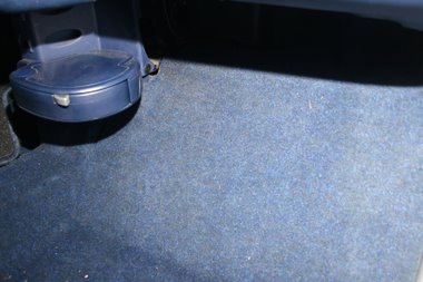 Smart Beifahrerfußbereich
