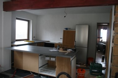 Werkzeu liegt bereit die Arbeitsplatten auch