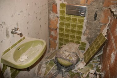 das alte WC das alte WC