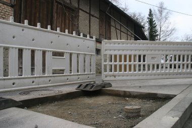 Hausanschluss in der Straße Hausanschluss in der Straße