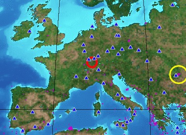 Karte: Seismic Monitor