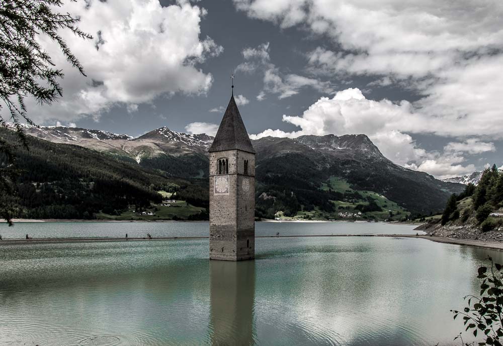 am Reschensee