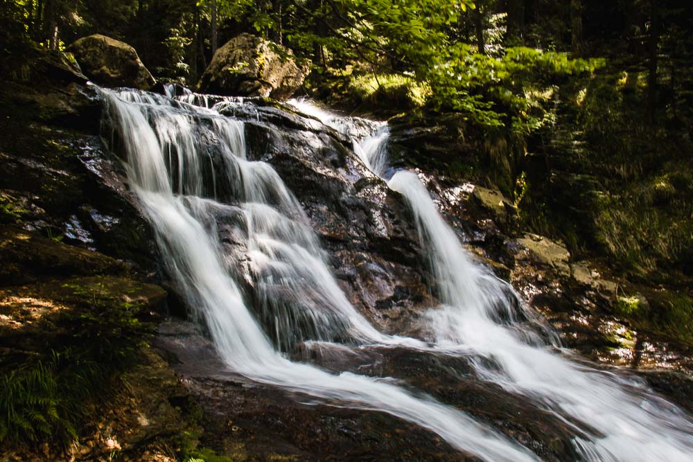 Rießlochwasserfälle bei Bodenmais