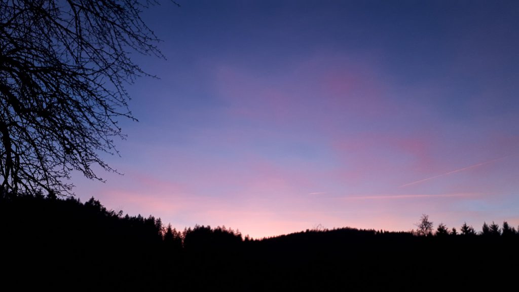 Himmel Dämmerung