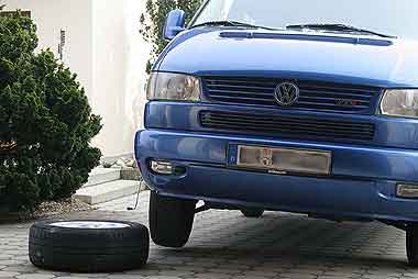 Reifenwechsel T4