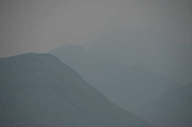berge in den wolken