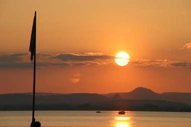 sonnenuntergang am sandseele