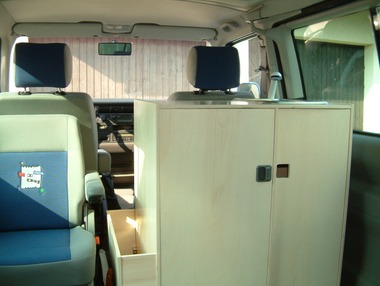 VW-Bus Sir Lancelot ist startklar