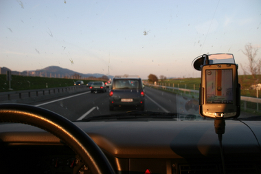 auf der schweizer Autobahn
