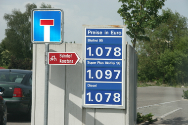 Kraftstoffpreise Schweiz