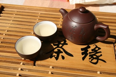 chinesische Teeprobe
