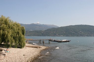 Strand am Lago Maggiore