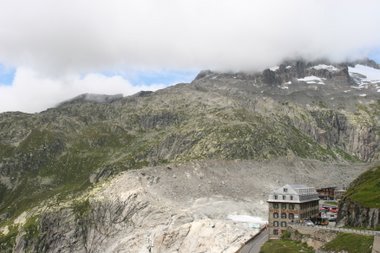 Belvedere am Rhonegletscher