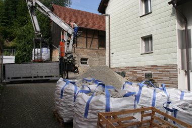 Granitschotter aus dem Schwarzwald Granitschotter aus dem Schwarzwald