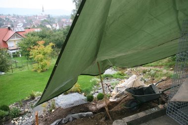 Regenjacke f�r den Hang